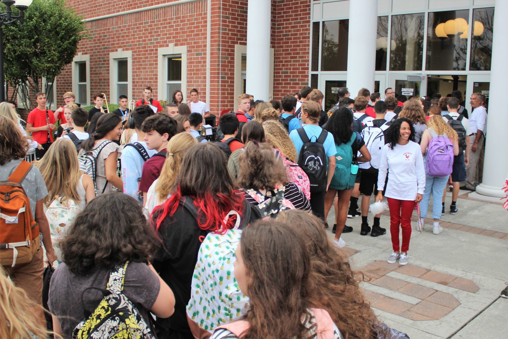 First day of school at Ocean City High School
